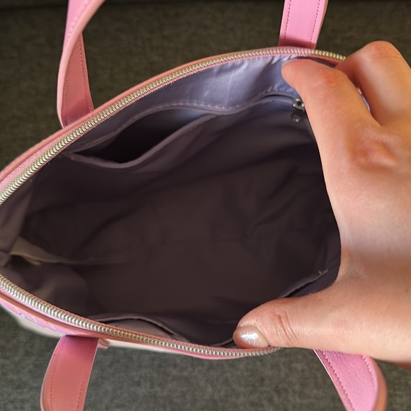 Loungefly My Melody & Kuromi Pastel Bows Satchel Bag - Picture 3 of 4